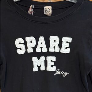 Juicy Couture Spare Me Jersey Pullover M